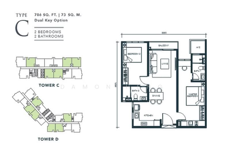 Kediaman Servis untuk Disewa di Sunway Velocity TWO - Damon Heng - PropertyGuru.com.my