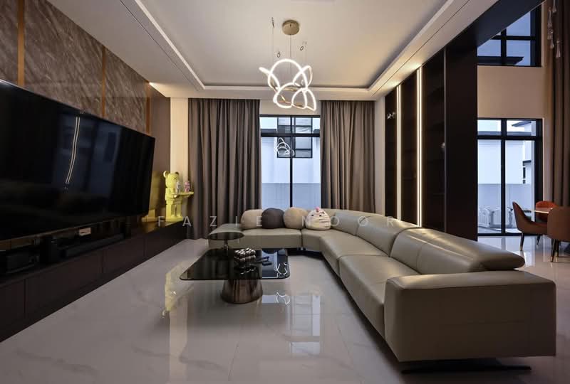 Rumah Banglo untuk Dijual di Eco Grandeur (Puncak Alam) - Fazie Noor - Living Room - PropertyGuru.com.my