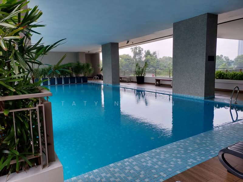 Service Residence for Rent at Zentro Residences Serviced Apartment - Taty Nordin - Pool - PropertyGuru.com.my
