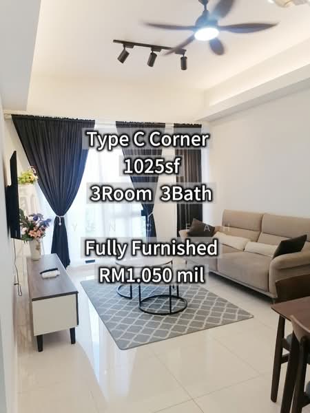 Servis Apartment untuk Dijual di The Sentral Suites - Yen Cheah - PropertyGuru.com.my