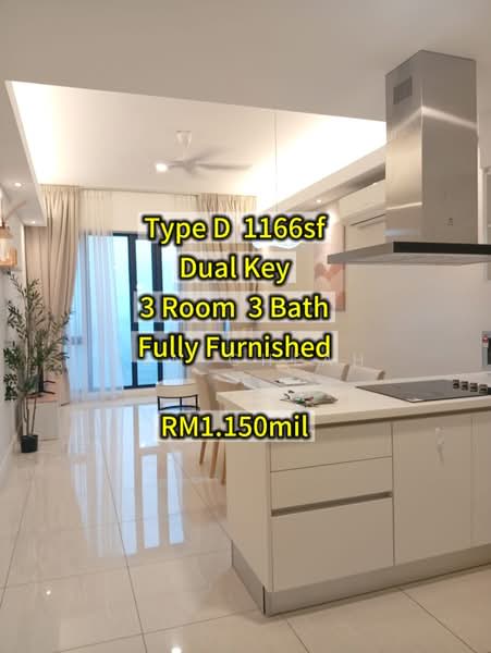 Servis Apartment untuk Dijual di The Sentral Suites - Yen Cheah - PropertyGuru.com.my