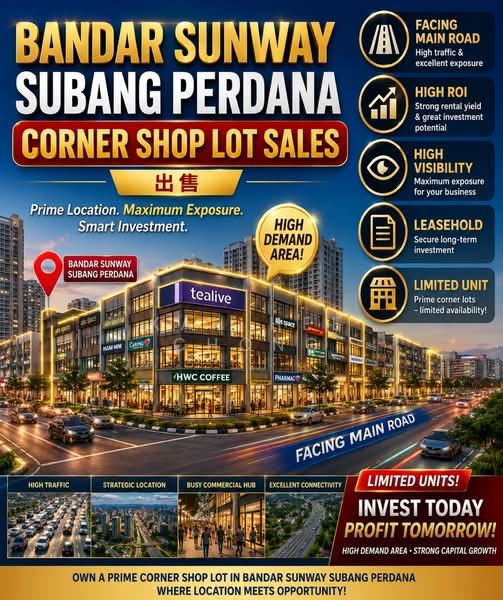 Shop for Sale in Subang (Selangor) - Kah Hee Chong - Exterior - PropertyGuru.com.my