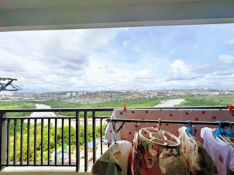 Servis Apartment untuk Dijual di 8Scape Residence @ Sutera - Kimberly Tay - Balcony - PropertyGuru.com.my