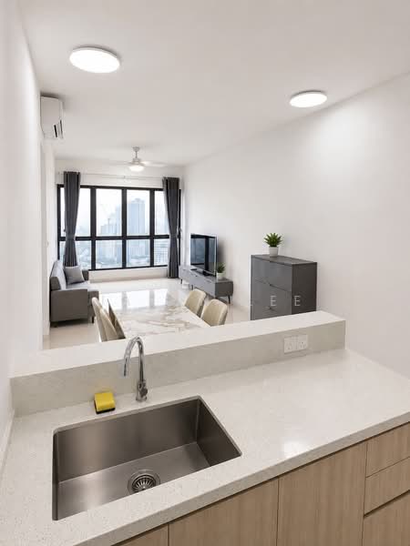 Service Residence for Rent at Sunway Belfield - Jason Lee - Living Room - PropertyGuru.com.my