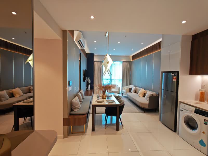 Servis Apartment untuk Dijual di Golden Crown Residence - Yong Jun - Living Room - PropertyGuru.com.my