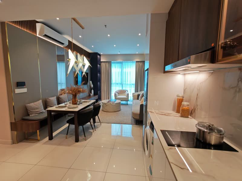 Servis Apartment untuk Dijual di Golden Crown Residence - Yong Jun - Living Room - PropertyGuru.com.my