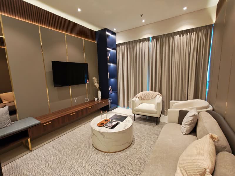 Servis Apartment untuk Dijual di Golden Crown Residence - Yong Jun - Living Room - PropertyGuru.com.my