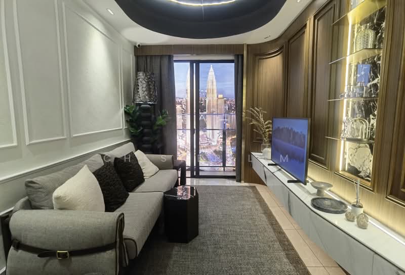 Servis Apartment untuk Dijual di Dawn KLCC - Chester Lim - Living Room - PropertyGuru.com.my