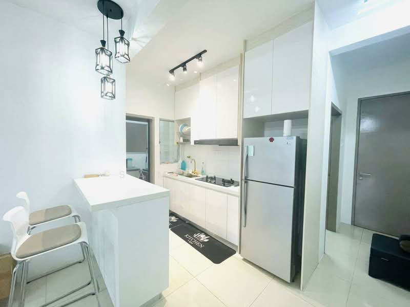 Kondominium untuk Disewa di Platinum Splendor Residence - Sam Jamal - Kitchen - PropertyGuru.com.my