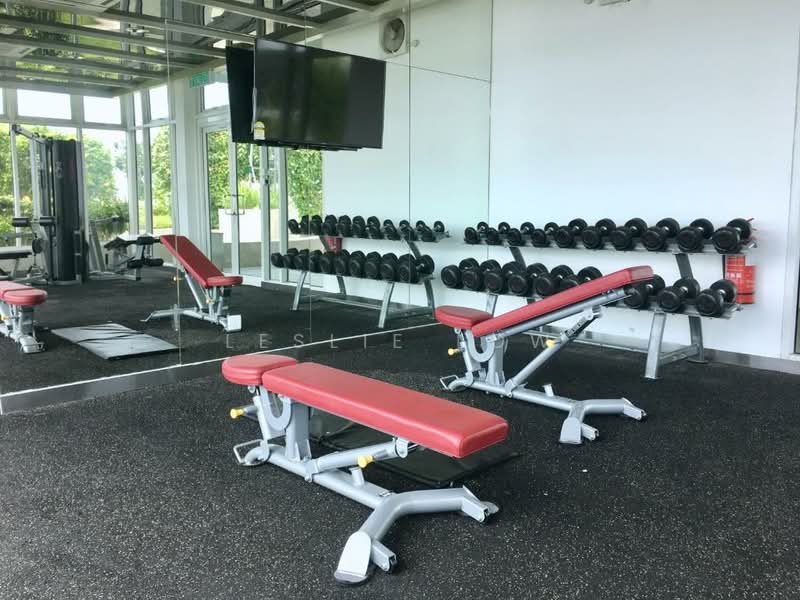 Service Residence for Sale at Sutera Avenue - Leslie Low - Gym - PropertyGuru.com.my