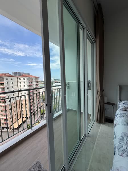 Condominium for Rent at Lucerne Residences - Ivy Chia - Balcony - PropertyGuru.com.my