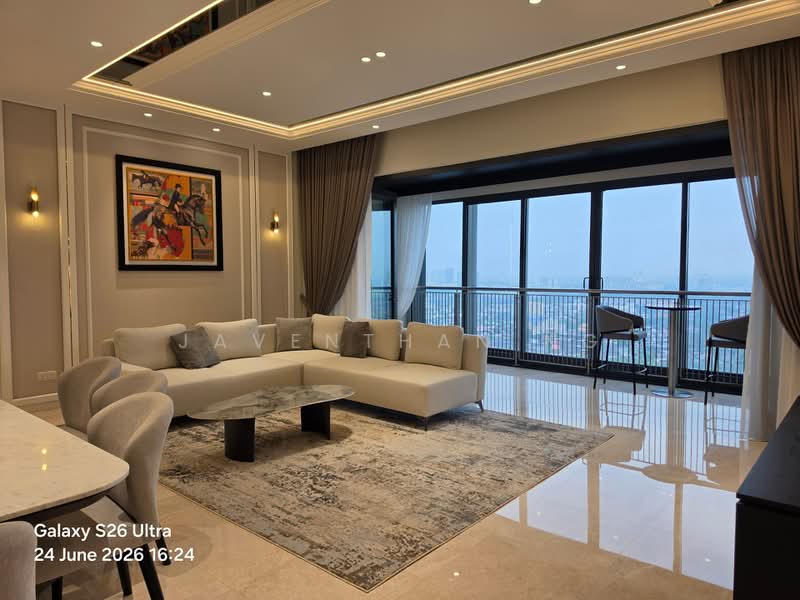 Service Residence for Sale at The Astaka @ 1 Bukit Senyum - Javenthan Ng - Living Room - PropertyGuru.com.my