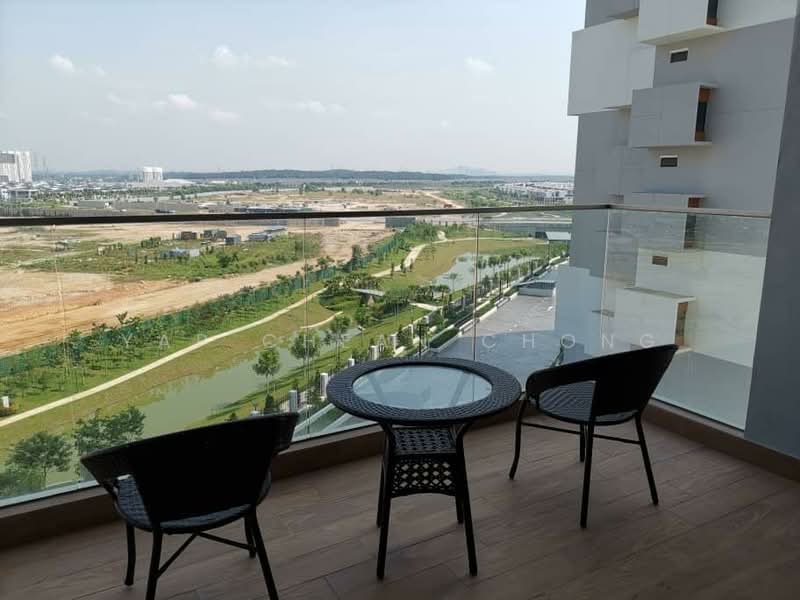 Kondominium untuk Disewa di The Parque Residences - Yap Chean Chong - Balcony - PropertyGuru.com.my