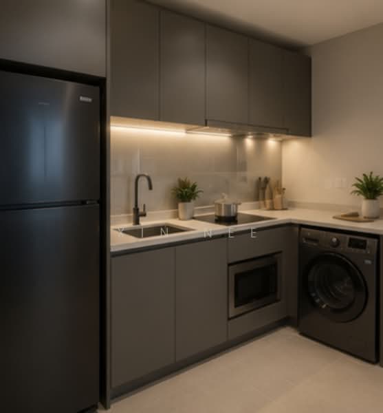 Service Residence for Sale at Cybersquare - Xin Nee - Kitchen - PropertyGuru.com.my