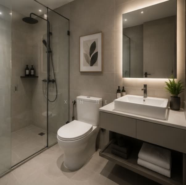 Service Residence for Sale at Cybersquare - Xin Nee - Bathroom - PropertyGuru.com.my