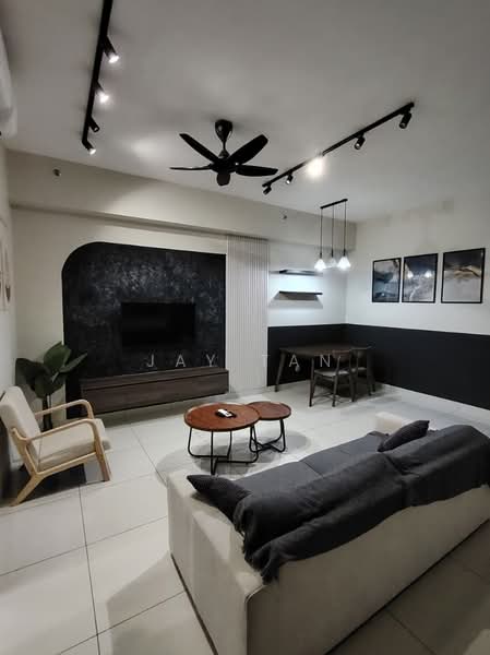 Servis Apartment untuk Disewa di EDUSENTRAL - Jay Tan - Living Room - PropertyGuru.com.my