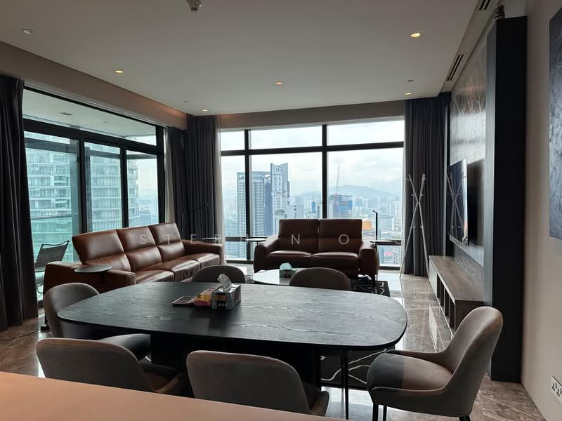 Service Residence for Rent at Four Seasons Place - Stephen Ong - Living Room - PropertyGuru.com.my