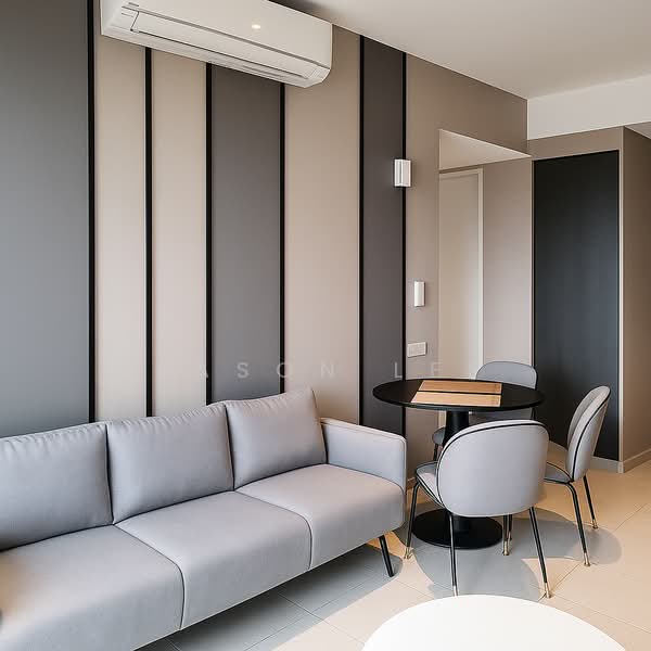 Service Residence for Rent at Millerz Square Serviced Residence - Jason Lee - Living Room - PropertyGuru.com.my