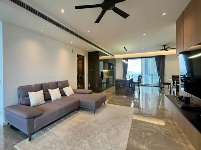 Servis Apartment untuk Dijual di Park Regent @Desa Park City - Stephanie Chong - Living Room - PropertyGuru.com.my