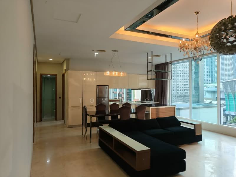 Service Residence for Sale at Vipod Residence - Tom Foo - Living Room - PropertyGuru.com.my