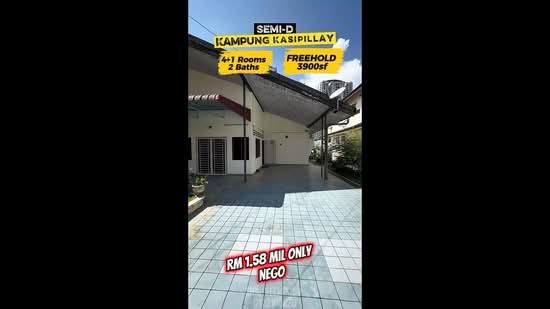 Rumah Berkembar untuk Dijual di Kampung Kasipillay (Kuala Lumpur) - Sharveenesh V - PropertyGuru.com.my