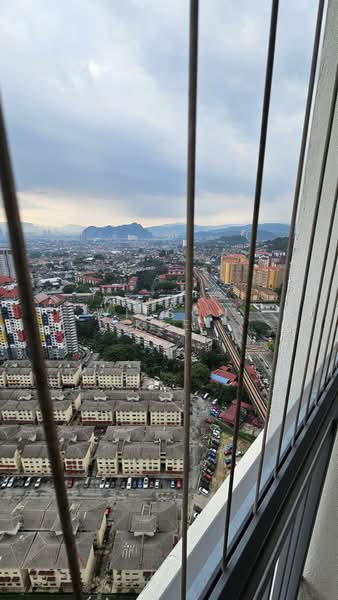 Pangsapuri untuk Disewa di Residensi Vista Wirajaya - Wilson Kee - Balcony view - PropertyGuru.com.my