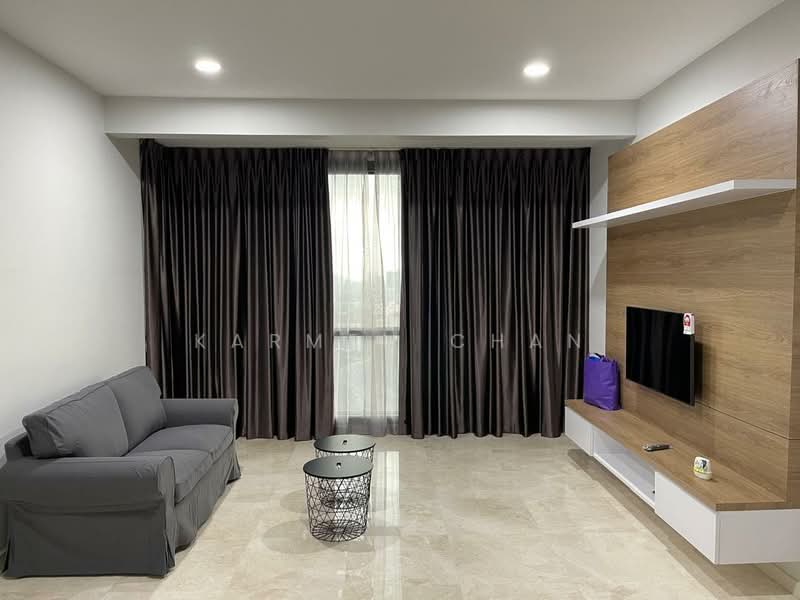 Service Residence for Rent at Vogue Suites One - Karmen Chan - Living Room - PropertyGuru.com.my