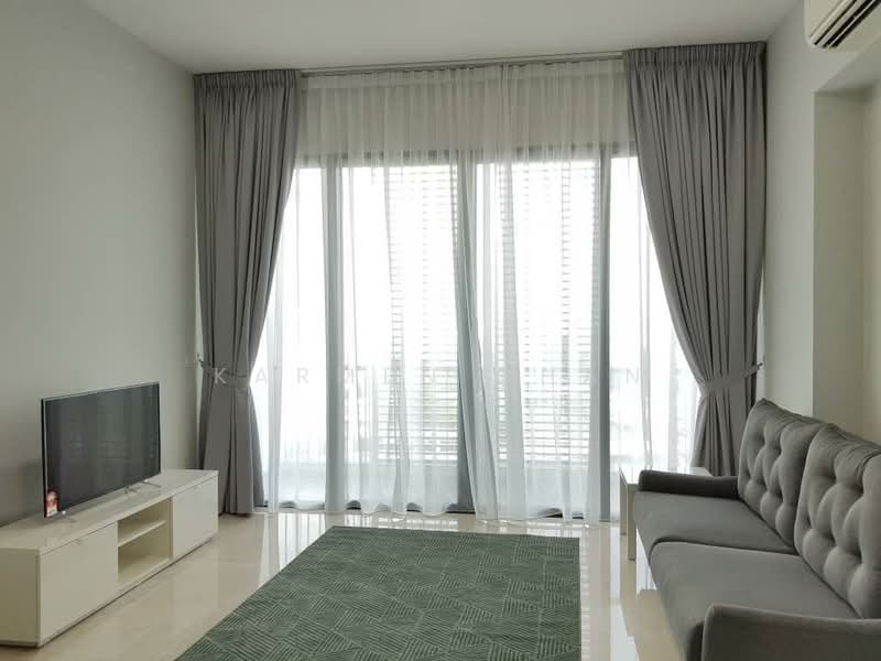 Service Residence for Rent at Vogue Suites One - Karmen Chan - Living Room - PropertyGuru.com.my