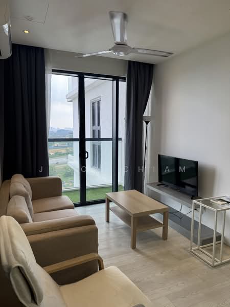 Servis Apartment untuk Disewa di Sky Park - Jason Chiam - Living Room - PropertyGuru.com.my