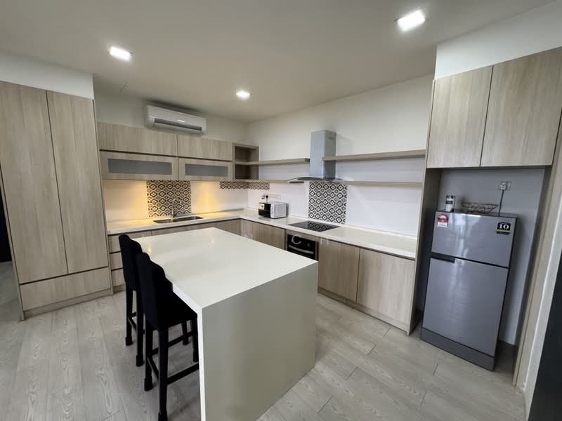 Servis Apartment untuk Disewa di Sky Park - Jason Chiam - Kitchen - PropertyGuru.com.my