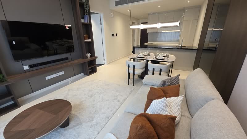 Service Residence for Rent at Pavilion Damansara Heights - Kelvin Loo - Living Room - PropertyGuru.com.my