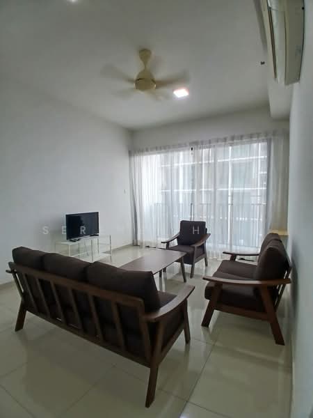 Service Residence for Rent at i-SOHO @ i-City - Serene Chong - Living Room - PropertyGuru.com.my