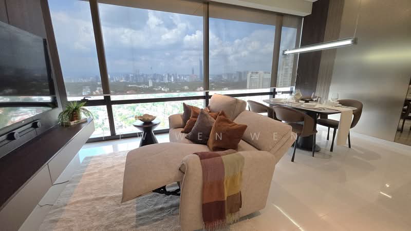 Servis Apartment untuk Disewa di Regent Suites @ Pavilion Damansara Heights - Tew Wen Wen - Living Room - PropertyGuru.com.my