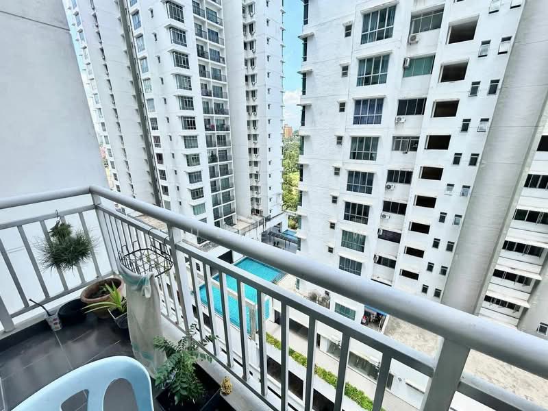 Kondominium untuk Dijual di The Aliff Residences (Alif Utama) - Julie Yew - Balcony - PropertyGuru.com.my