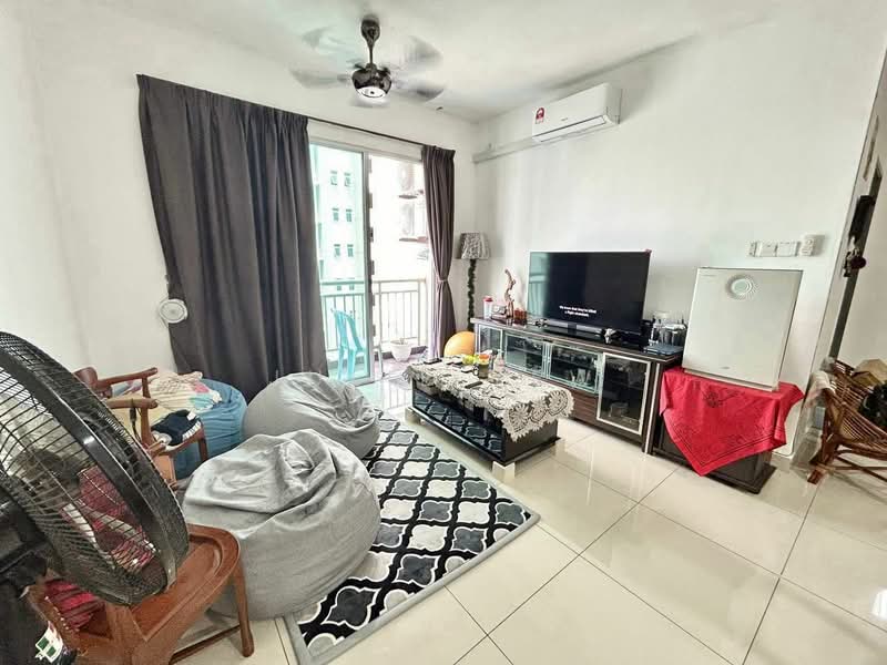 Kondominium untuk Dijual di The Aliff Residences (Alif Utama) - Julie Yew - Living Room - PropertyGuru.com.my