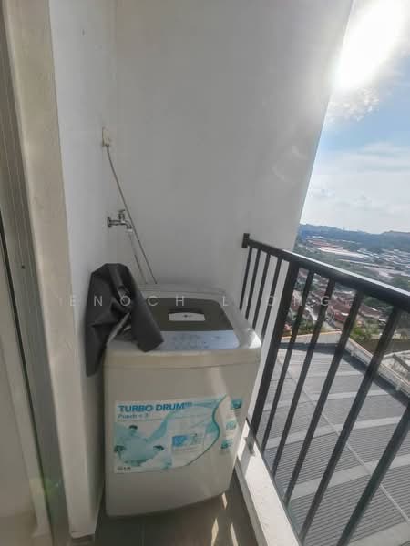 Service Residence for Rent at Midas @ Seri Alam - Enoch Liong - Balcony - PropertyGuru.com.my