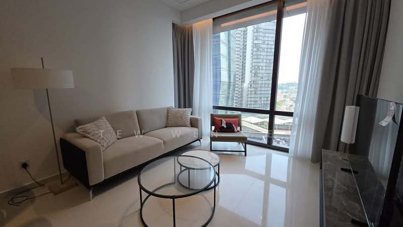 Servis Apartment untuk Disewa di Regent Suites @ Pavilion Damansara Heights - Tew Wen Wen - Living Room - PropertyGuru.com.my