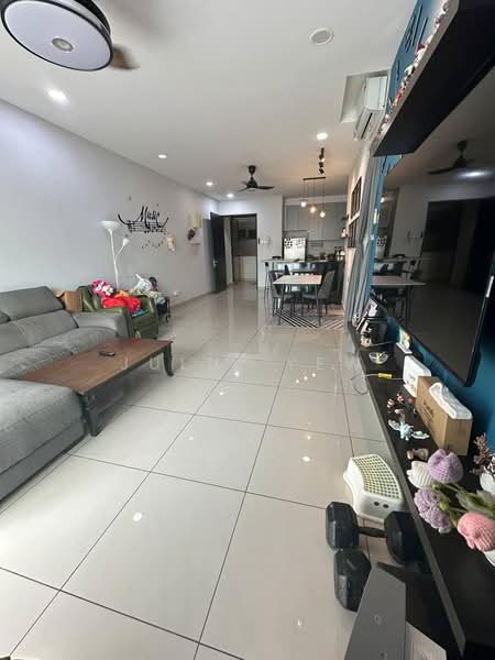 Service Residence for Sale at Twin Danga Residence - Julie Yew - Living Room - PropertyGuru.com.my