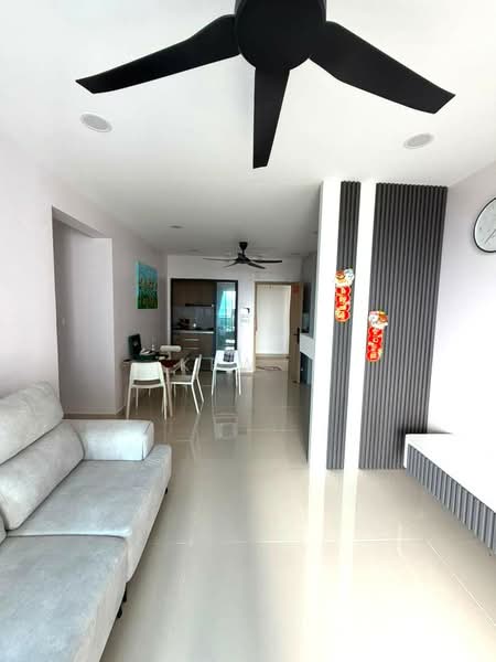 Servis Apartment untuk Dijual di Aradia Residence @ Lake City KL North - Kew . - Living Room - PropertyGuru.com.my