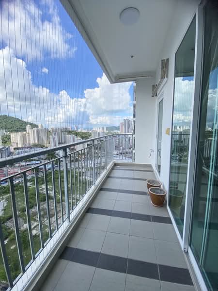 Kondominium untuk Disewa di Imperial Residences - Weng Sern - Balcony - PropertyGuru.com.my