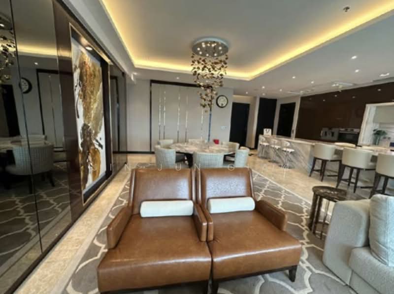 Service Residence for Rent at The Ritz-Carlton Residences - Jin Jun Giam - Living Room - PropertyGuru.com.my