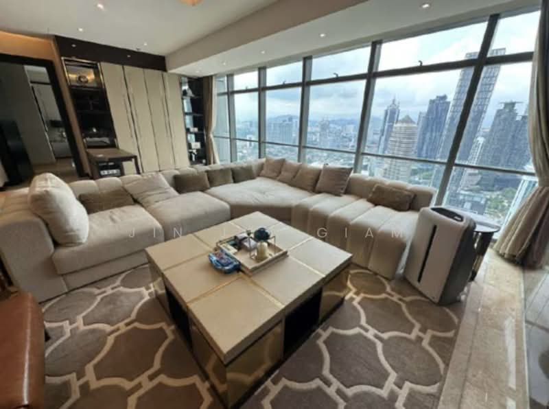 Service Residence for Rent at The Ritz-Carlton Residences - Jin Jun Giam - Living Room - PropertyGuru.com.my