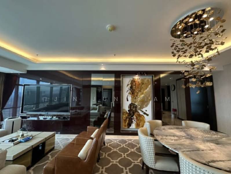 Service Residence for Rent at The Ritz-Carlton Residences - Jin Jun Giam - Living Room - PropertyGuru.com.my