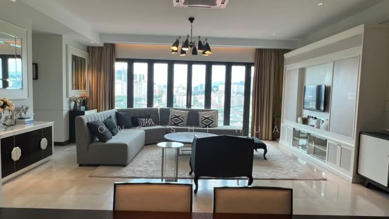 Service Residence for Rent at Damai 88 - Ong Shi Hua - Living Room - PropertyGuru.com.my