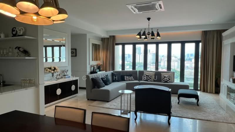 Service Residence for Rent at Damai 88 - Ong Shi Hua - Living Room - PropertyGuru.com.my