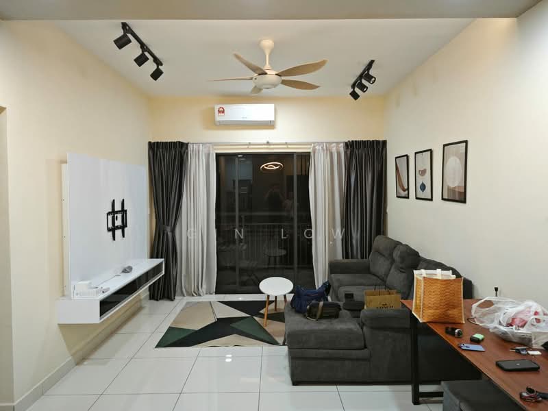 Kondominium untuk Disewa di The Holmes 2 - Gin Low - Living Room - PropertyGuru.com.my