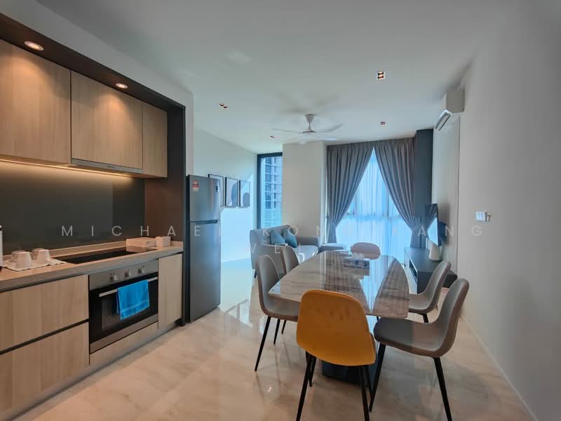 Servis Apartment untuk Dijual di 10 Stonor - Michael Kong Kang Wei - Living Room - PropertyGuru.com.my