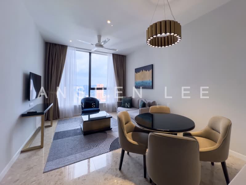 Service Residence for Sale at Pavilion Ceylon Hill - Anshen Lee - Living Room - PropertyGuru.com.my
