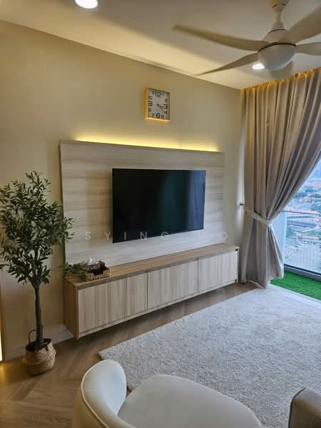 Servis Apartment untuk Disewa di Sentul Point - Sying Ho - Living Room - PropertyGuru.com.my
