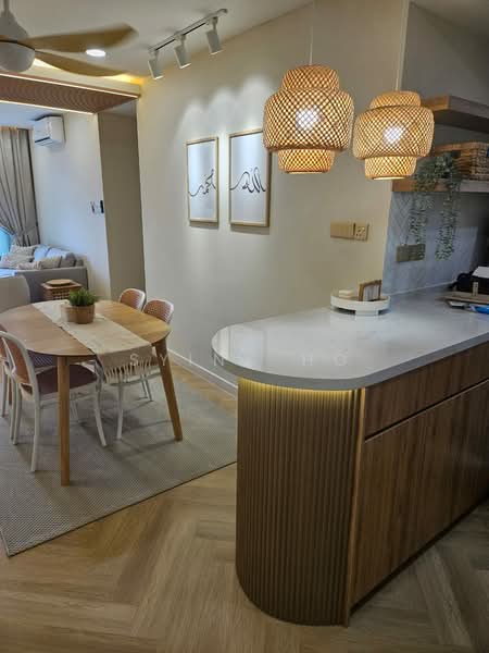 Servis Apartment untuk Disewa di Sentul Point - Sying Ho - Dining Room - PropertyGuru.com.my